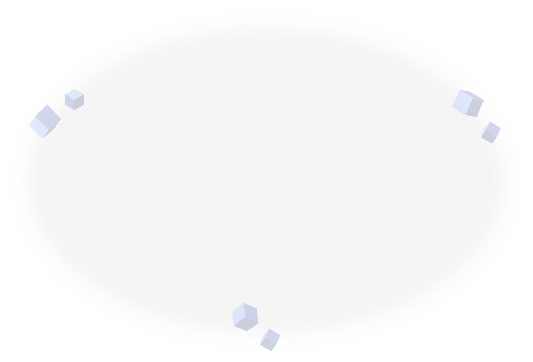 グレーの楕円の背景画像